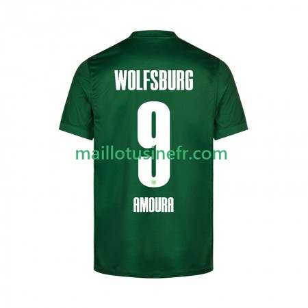 Maillot de Foot VfL Wolfsburg Mohamed Amoura 9 Domicile 2025-26 Maillot de Foot VfL Wolfsburg Mohamed Amoura 9 Domicile 2025-26